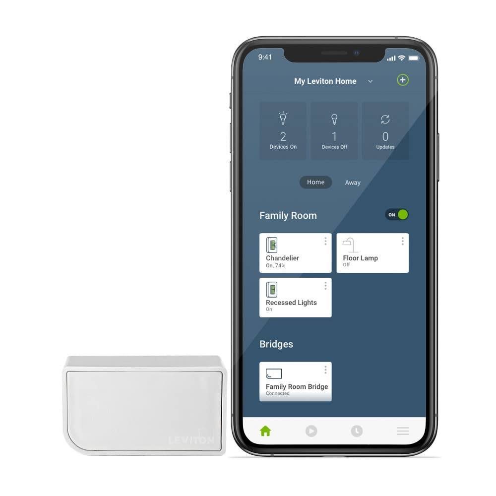 Leviton Wi-Fi Bridge for Alexa and Google Smart Dimmers and Switches | Image