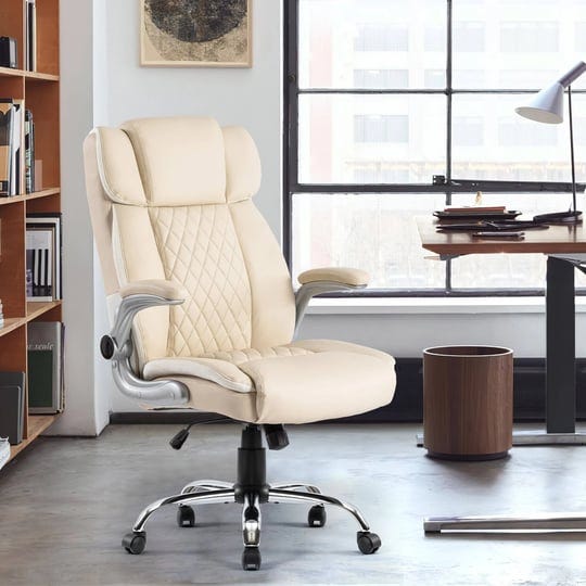 swivel-office-room-chair-executive-desk-chair-velvet-beige-1