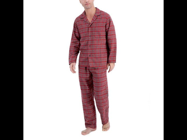 club-room-mens-flannel-2pc-pajama-gift-set-mens-size-small-red-1