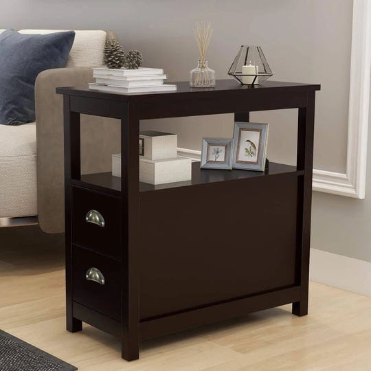 side-table-living-room-narrow-rustic-end-table-bedroom-with-2-drawers-and-1-open-shelf-for-small-spa-1