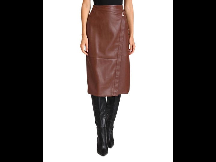 bagatelle-faux-leather-a-line-midi-skirt-1