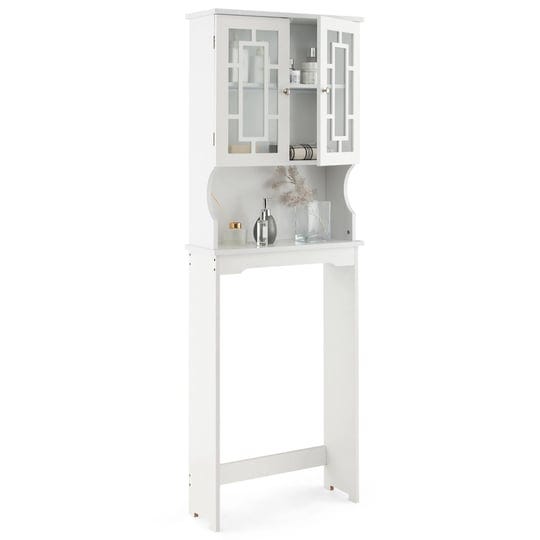 costway-bathroom-spacesaver-over-the-toilet-door-storage-cabinet-tower-organizer-white-1