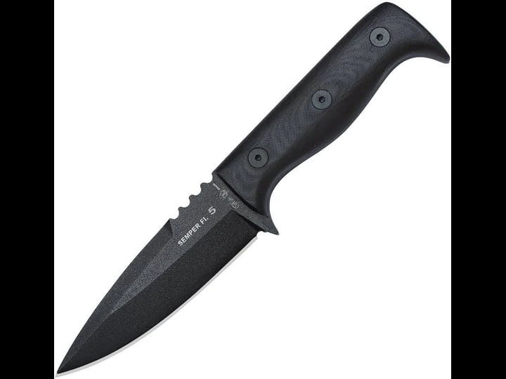 nieto-132n-semper-fi-5-fixed-blade-black-1