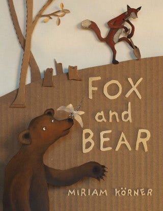 Fox and Bear: A Tender Modern Fable About Reversing the Anthropocene, Illustrated in Cut-Cardboard Dioramas