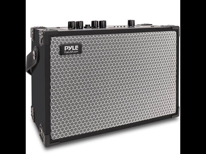 pyle-vintage-bluetooth-speaker-rechargeable-leather-portable-wireless-bt-retro-style-audio-system-wi-1
