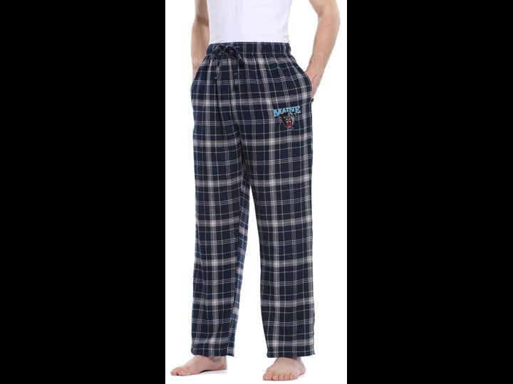 mens-concepts-sport-navy-maine-black-bears-ultimate-flannel-pajama-pants-size-small-1