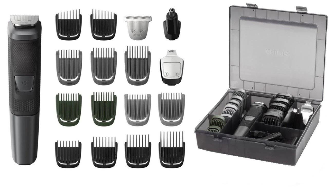 Philips Norelco Multigroom 5000, All-in-One Grooming Kit with Storage Case | Image