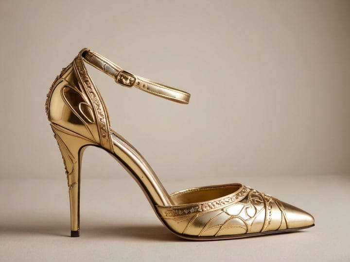 Gold-Pointed-Toe-Heels-4