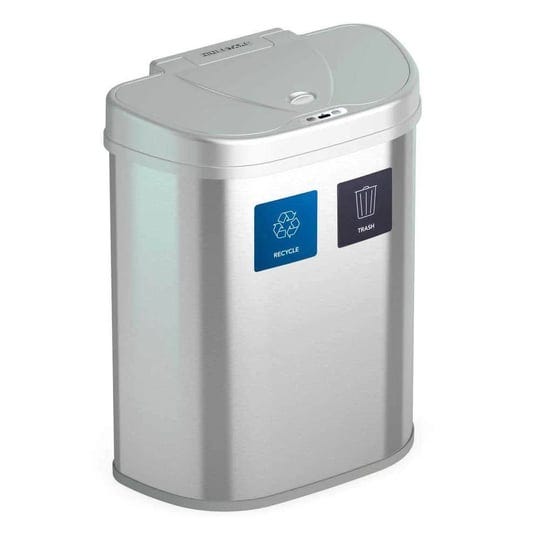 ninestars-dzt-70-r3sl-18-5-gal-stainless-steel-motion-sensor-recycling-bin-1