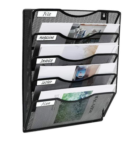 easypag-5-pockets-mesh-wall-file-holder-office-hanging-file-folder-magazine-rack-mail-sorter-bin-nam-1