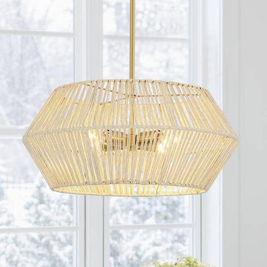 true-fine-bohe-22-in-4-light-beige-brass-chandelier-bohemian-geometric-with-hand-woven-shade-1