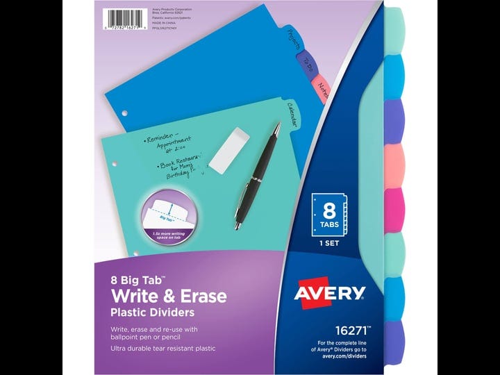 avery-durable-plastic-8-tab-write-erase-big-tab-dividers-for-3-ring-binders-pastel-brights-16271-1