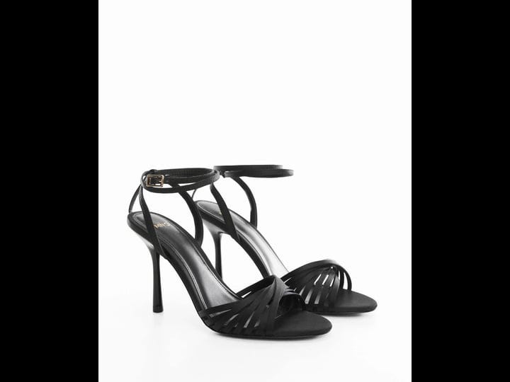 mango-womens-strappy-heeled-sandals-black-size-6-6