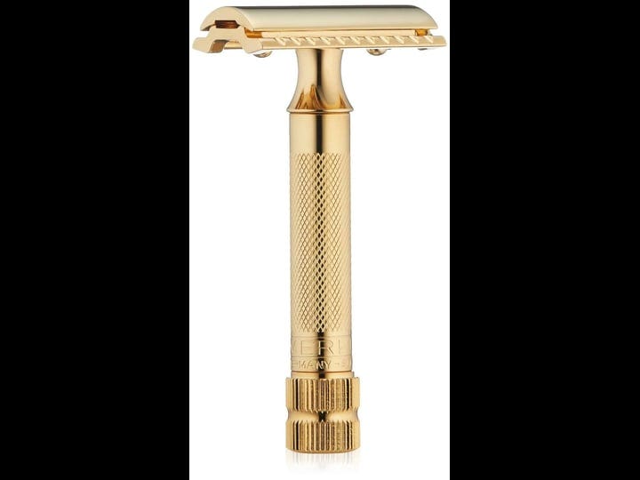 merkur-classic-2-piece-double-edge-safety-razor-gold-plated-1