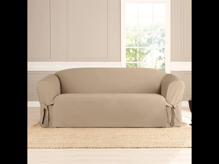 heavyweight-cotton-duck-sofa-slipcover-khaki-sure-fit-1