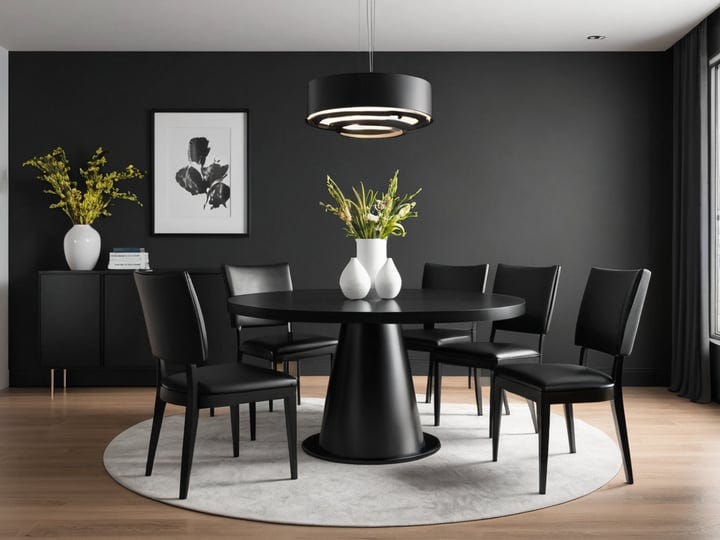 Black-Round-Kitchen-Dining-Room-Sets-3