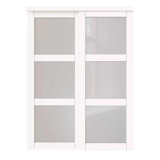 60-in-x-80-in-3-lite-white-tempered-frosted-glass-closet-sliding-door-with-hardware-1