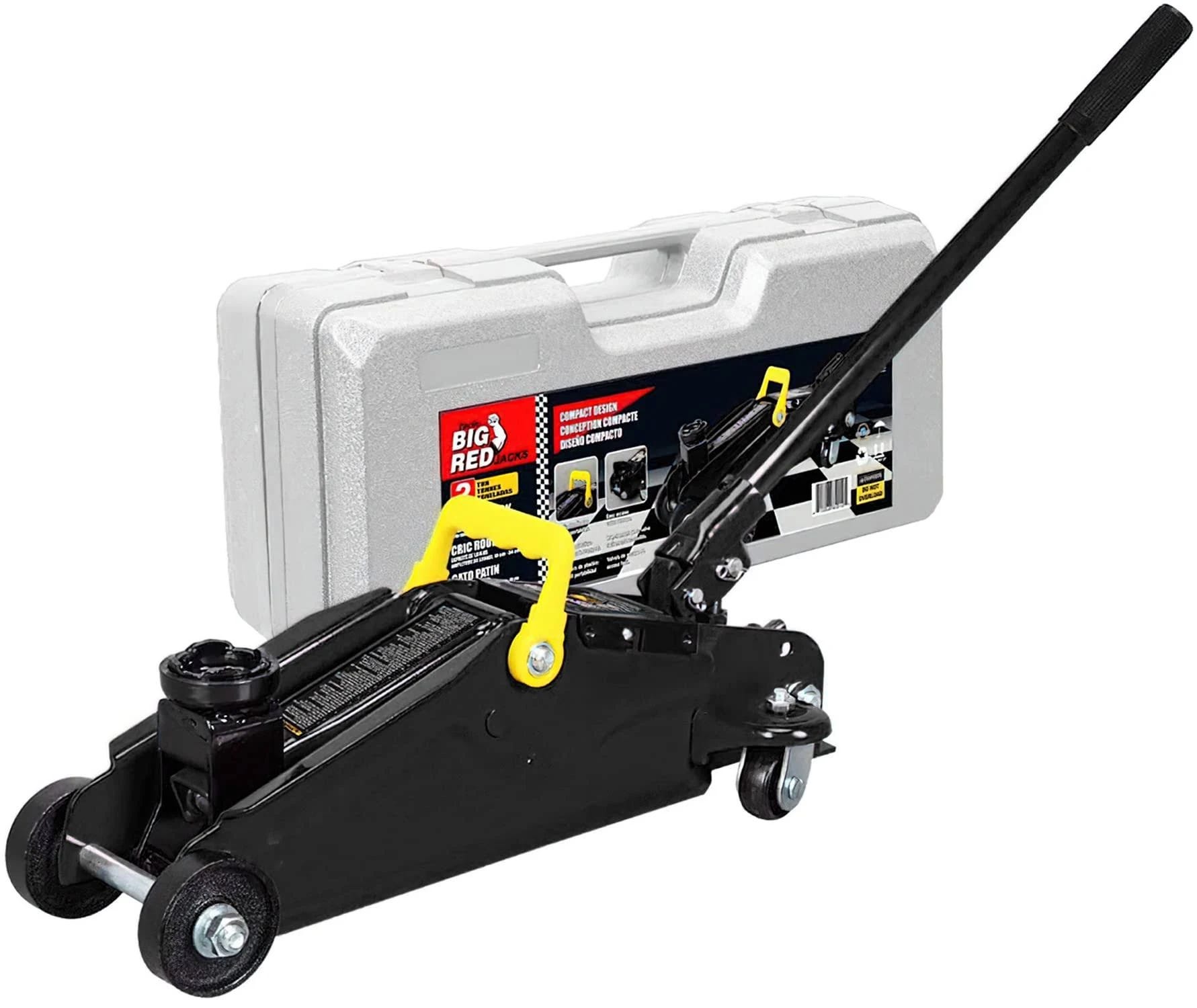 Torin Hydraulic Floor Jack with 2 Ton Capacity and Carry Case | Image