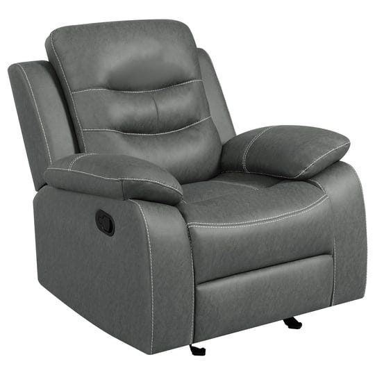 coaster-furniture-nova-upholstered-glider-recliner-chair-dark-grey-1