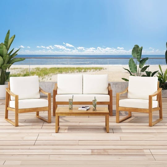 samwell-outdoor-4-seater-acacia-wood-chat-set-with-water-resistant-cushions-teak-and-beige-1