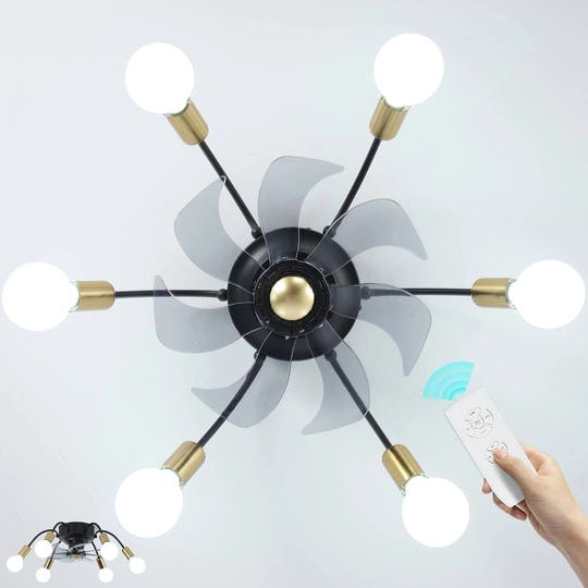 cocostar-gold-and-black-modern-sputnik-chandelier-fan-6-light-flush-mount-low-profile-ceiling-fan-wi-1