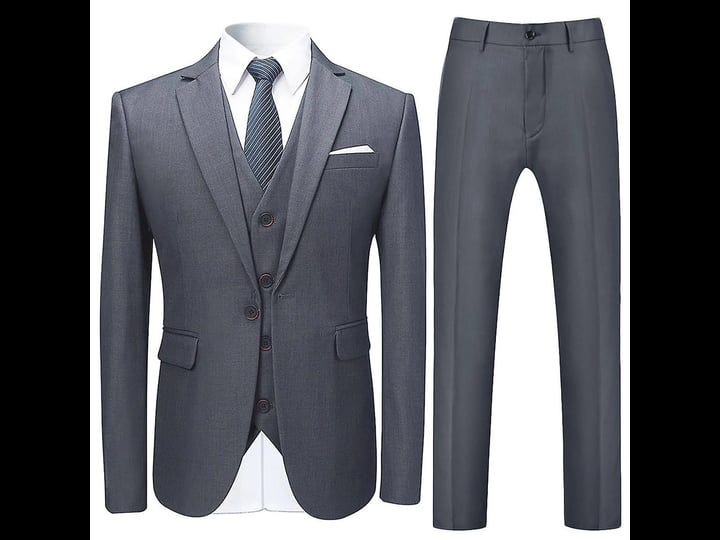 yynuda-mens-3-piece-formal-tuxedo-solid-color-one-button-slim-fit-business-suit-blazer-vest-pant-gre-1
