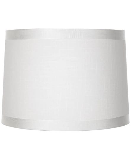 off-white-fabric-medium-drum-lamp-shade-13-top-x-14-bottom-x-10-high-spider-replacement-with-harp-an-1