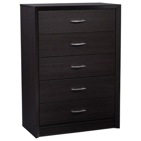 tall-newport-5-drawer-dresser-black-oak-corliving-1