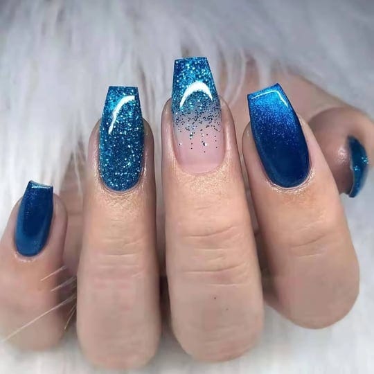 misud-medium-coffin-press-on-nails-blue-gradient-fake-nails-glitter-artificial-false-nails-with-doub-1