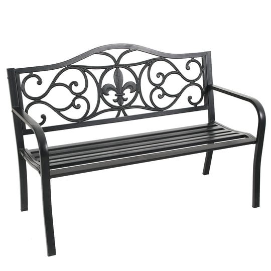 garden-treasures-50-4-in-w-x-35-in-l-black-bench-hpgf87737-2-1