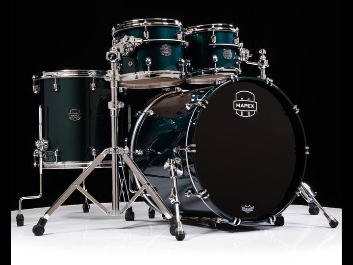 mapex-saturn-evolution-rock-maple-4-piece-shell-pack-with-22-bass-drum-brunswick-green-1