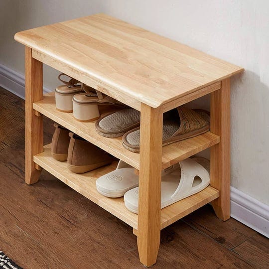 xkzg-storage-bench-wooden-shoe-bench-simple-style-wood-entryway-bench-shoe-rack-1