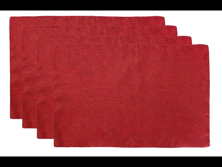 fennco-styles-rustic-solid-color-plain-design-table-placemat-set-of-4-red-13x19-placemat-set-of-5
