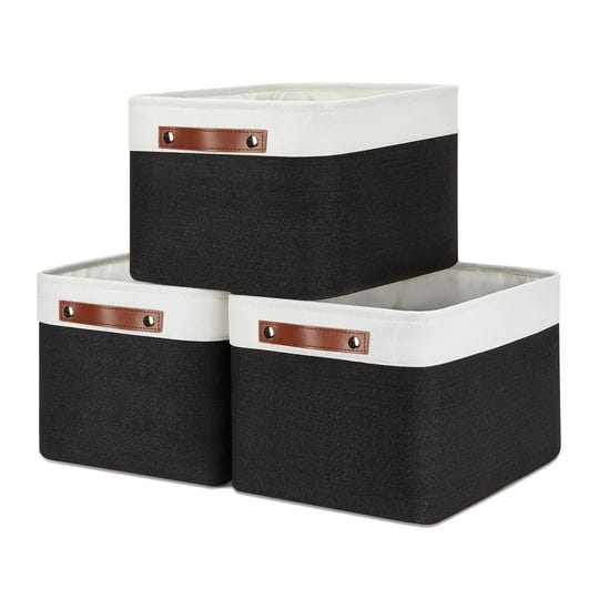 dullemelo-canvas-storage-bin-with-handles-fabric-bins-for-shelves-bedroom-officenurseryfabric-storag-1