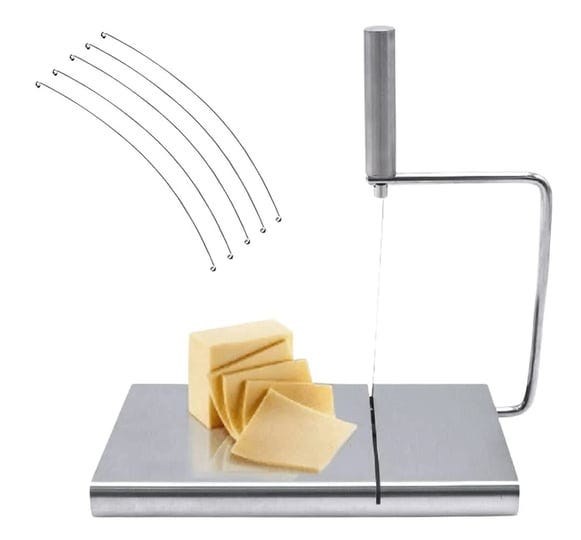 dependable-industries-inc-essentials-stainless-steel-cheese-slicer-board-multifunctional-butter-cutt-1
