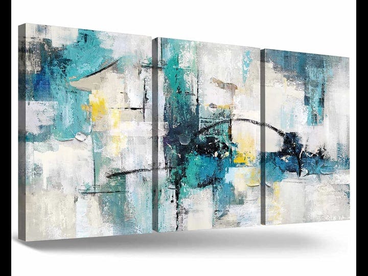 teal-blue-wall-art-gray-black-turquoise-wall-decor-for-living-room-modern-abstract-canvas-painting-f-1
