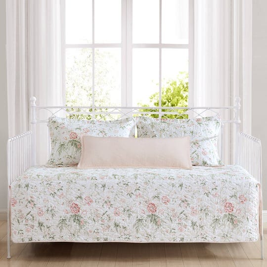 laura-ashley-breezy-floral-cotton-pink-4-piece-daybed-cover-set-1