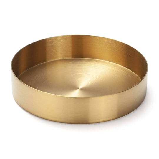 ivailex-round-gold-tray-stainless-steel-jewelry-make-up-candle-plate-decorative-tray-5-5-inches-1