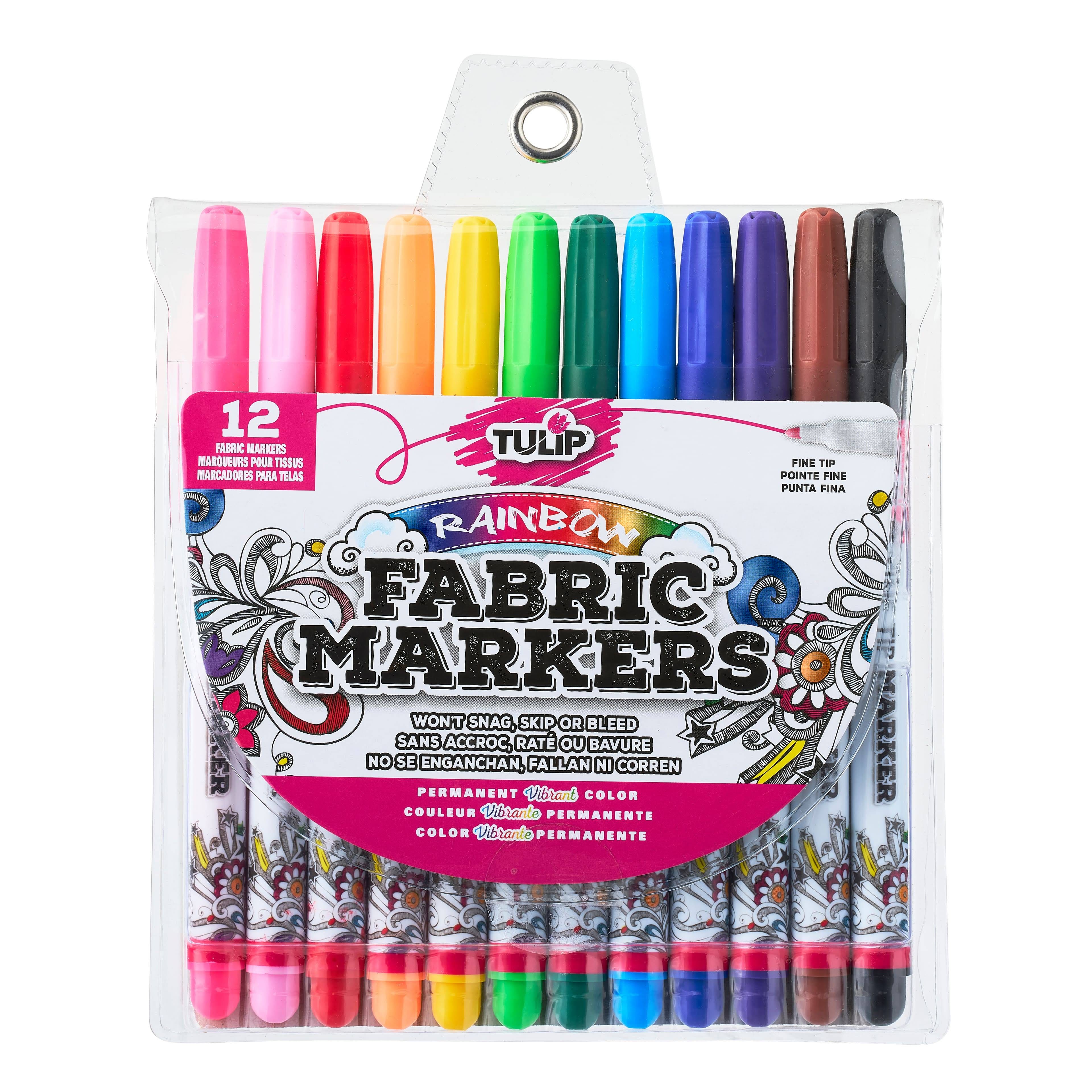 Tulip Permanent Fabric Markers Collection | Image