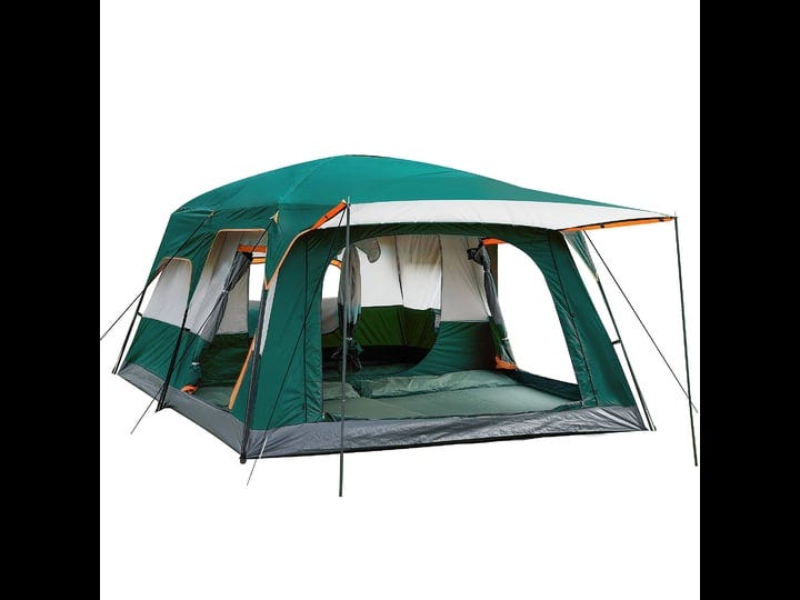 ktt-extra-large-tent-12-personstyle-bfamily-cabin-tents2-roomsstraight-wall3-doors-and-3-windows-wit-1