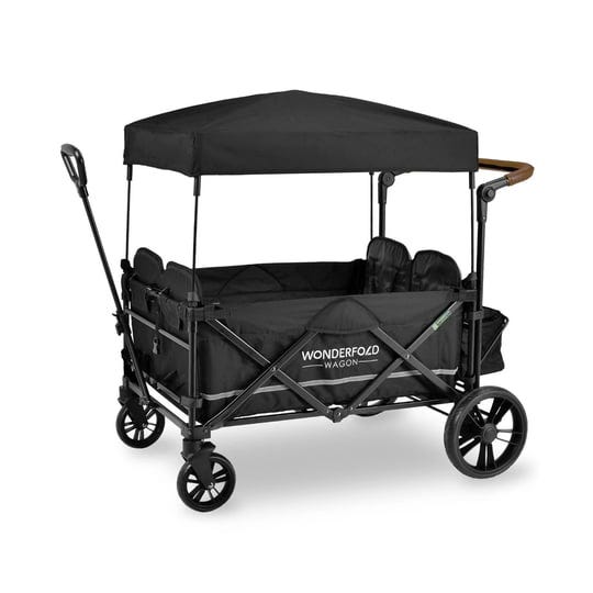 wonderfold-wagon-x4-pull-push-quad-stroller-wagon-black-1