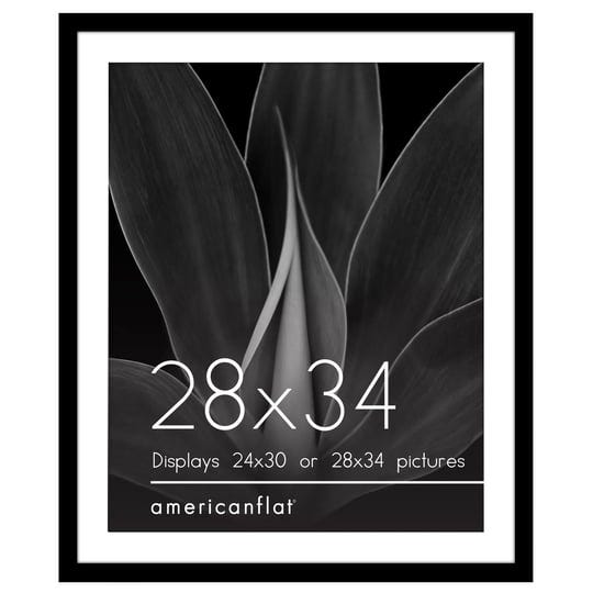 americanflat-28x34-picture-frame-in-black-use-as-24x30-picture-frame-with-mat-or-28x34-frame-without-1