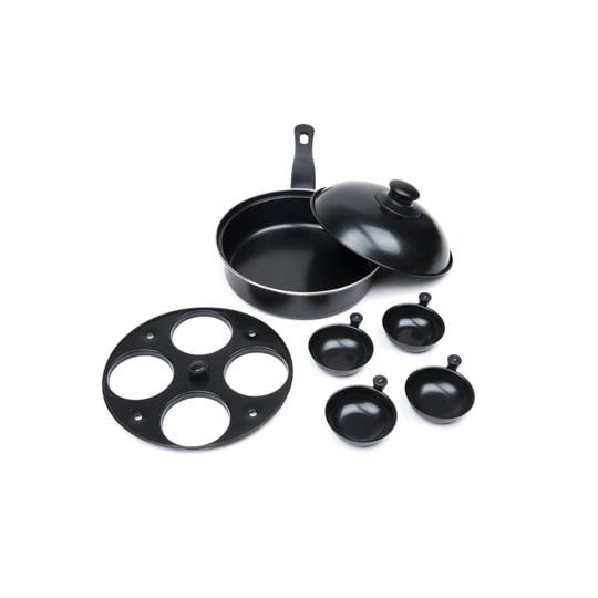 fox-run-non-stick-carbon-steel-egg-poacher-fry-pan-set-1