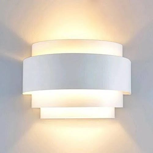 Stylish Modern Half Moon Wall Sconce for Staircase & Home Theater | Image