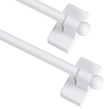 Adjustable Magnetic Curtain Rod for Steel Doors and Windows | Image