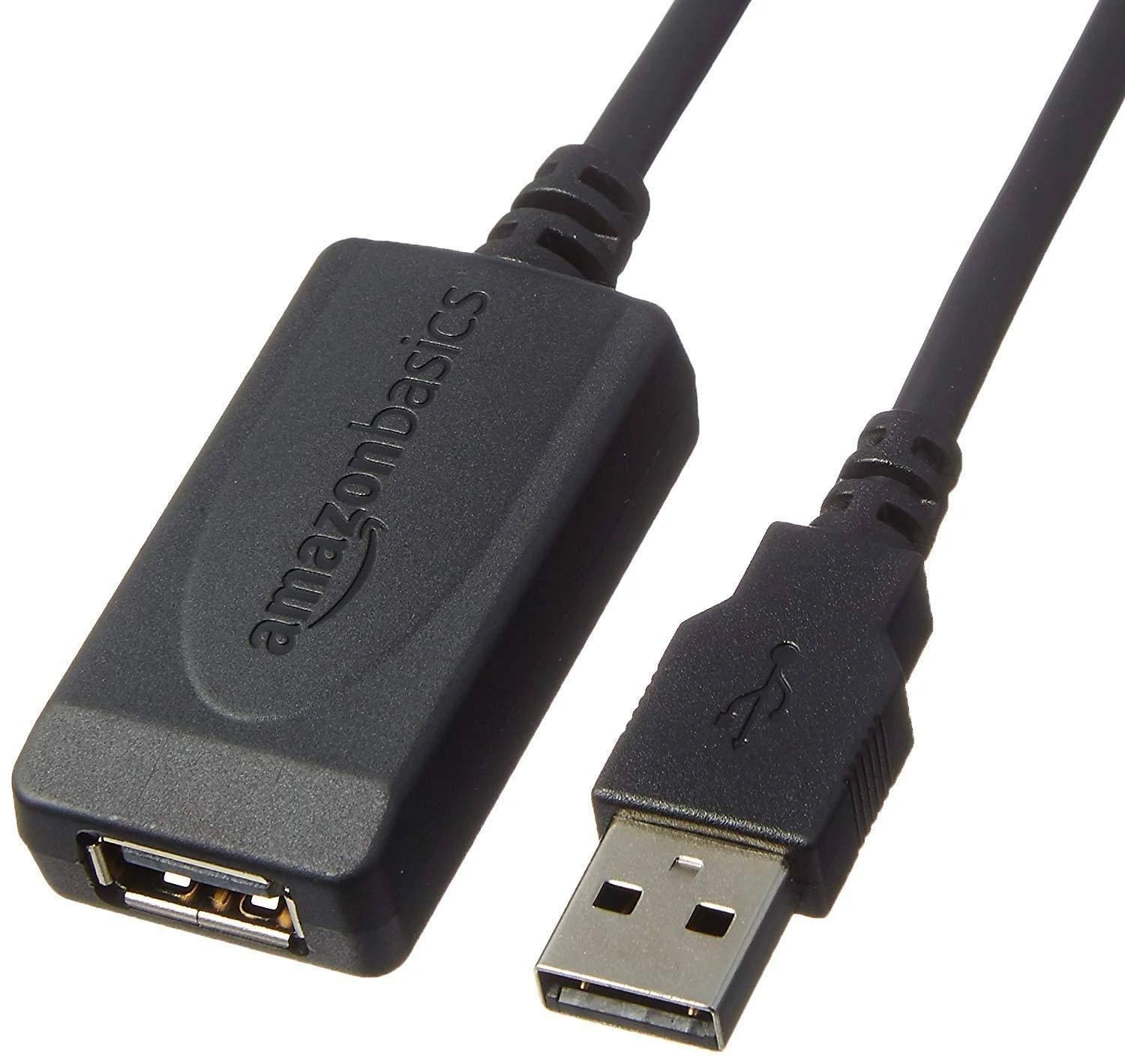 AmazonBasics 32-Foot USB 2.0 Extension Cable | Image
