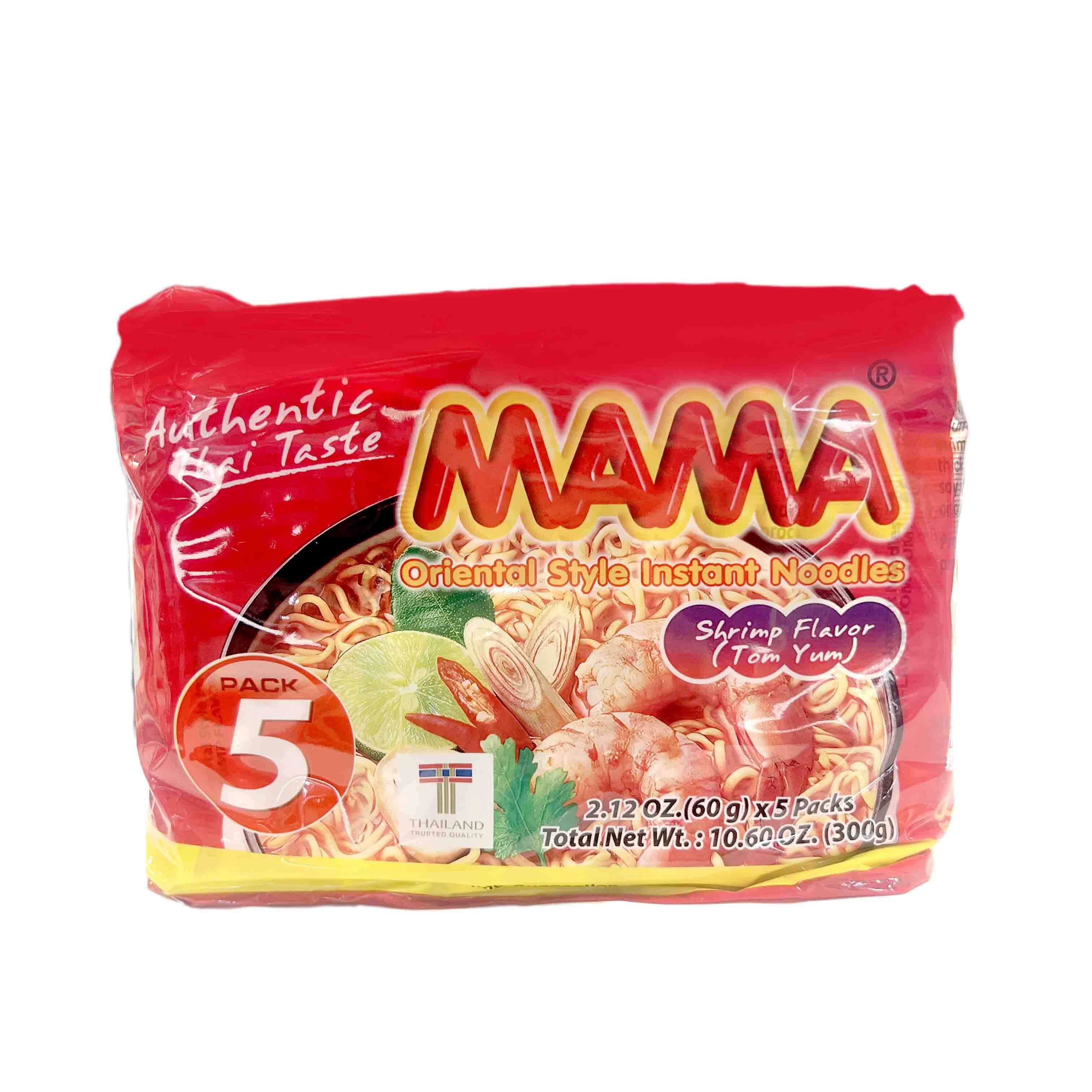 Savor Authentic Mama Shrimp Tom Yum Instant Noodles | Image