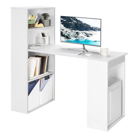 giantex-bookshelf-cabinet-3-in-1-functional-table-compact-workstation-with-storage-shelf-and-cpu-hol-1