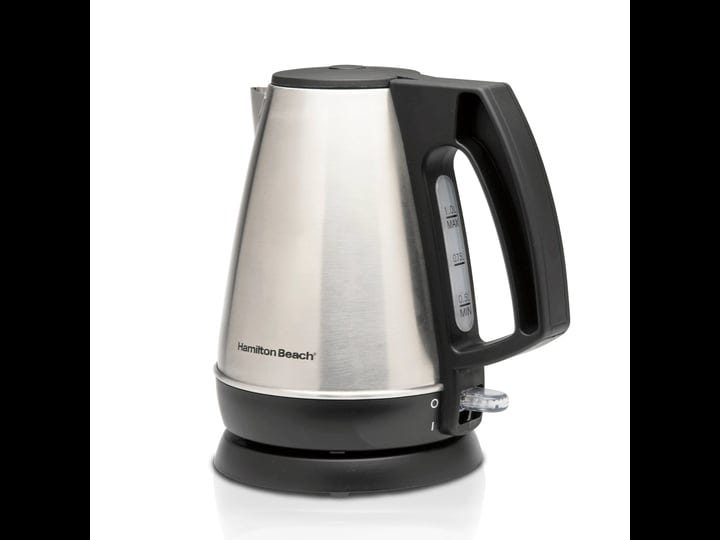 hamilton-beach-1-liter-electric-kettle-stainless-steel-and-black-new-1