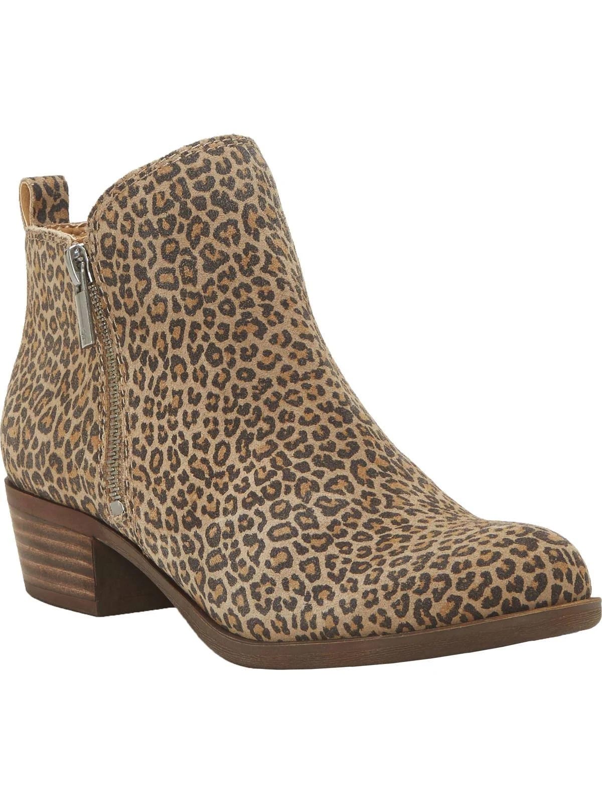 Lucky Brand Basel 9 Women's Stylish Ankle Bootie with Suede Upper | Image